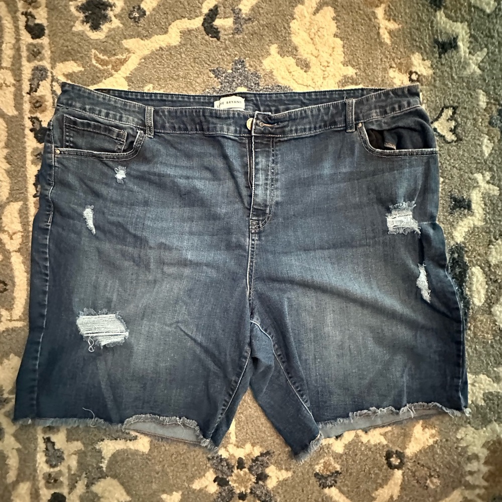 Lane Bryant jean shorts